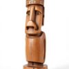 🗿 Moai Tallado en Madera Grande